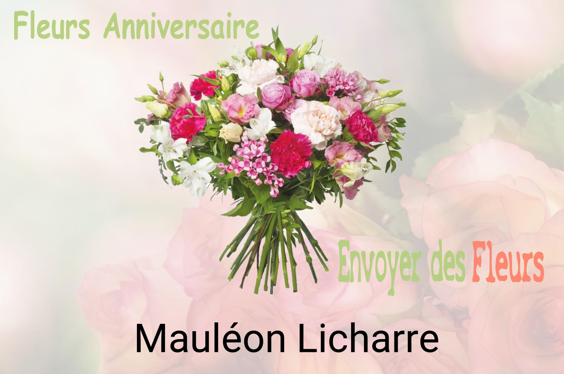 Bouquet de fleurs d’anniversaire livré à Mauléon-Licharre
